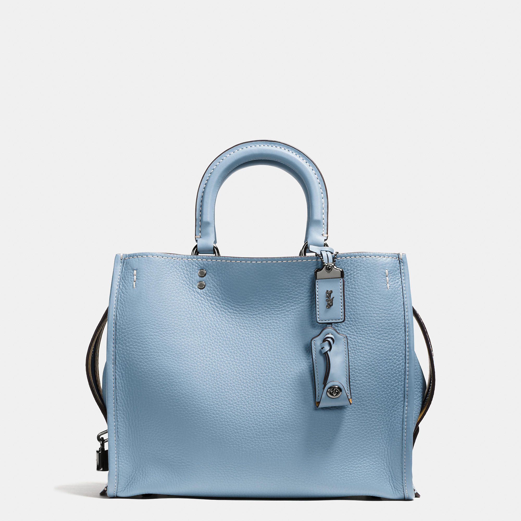 Storage Pocket Coach Rogue Bag In Glovetanned Pebble Leather | Coach Outlet Canada
